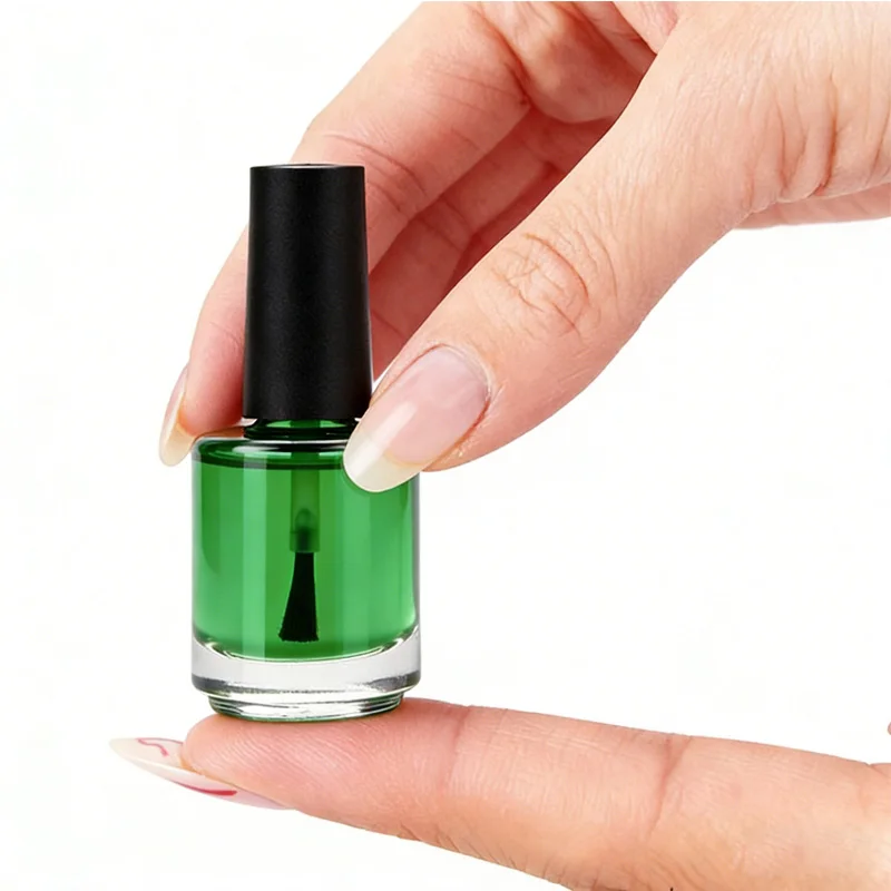 

20 шт. многоразовых квадратных/круглых флаконов по 5 мл/10 мл/15 мл, пустые прозрачные стеклянные бутылочки для лака для ногтей с кисточкой-колпачком для демонстрации образцов нейл-арта
