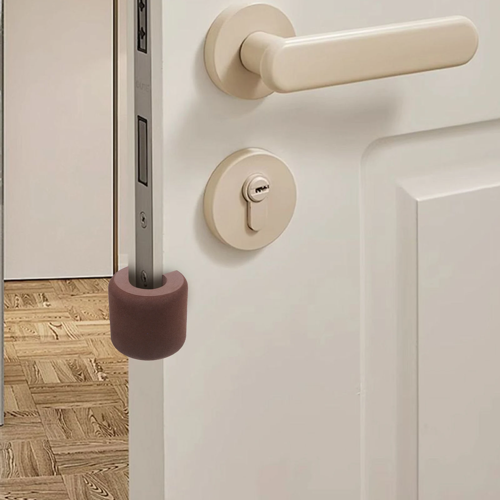 

3Pcs Safe Door Stopper Anti Slam Finger Guards Proofing Device Eva Easy Install Quiet Home Protection