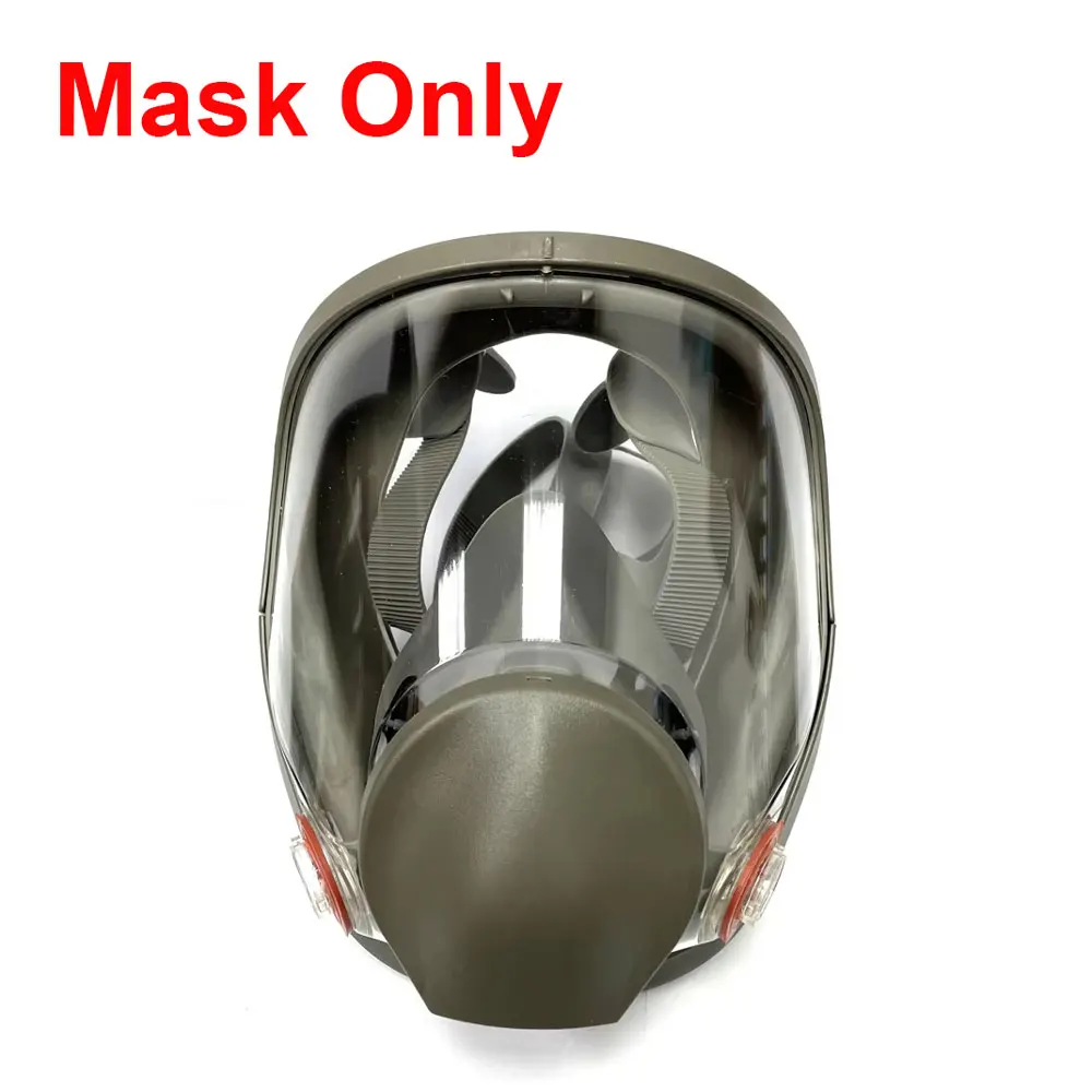 6800 Full Face Respirator with 306 Filter Adapter, Upgraded Design Vs Traditional 6001CN, Against Dust, Organic Vapors image 3