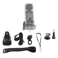 Small Action Camera  Camera 4K HD 270° Rotatable Anti Shaking Wifi with Mic Clip for Outdoor Riding Diving Shooting