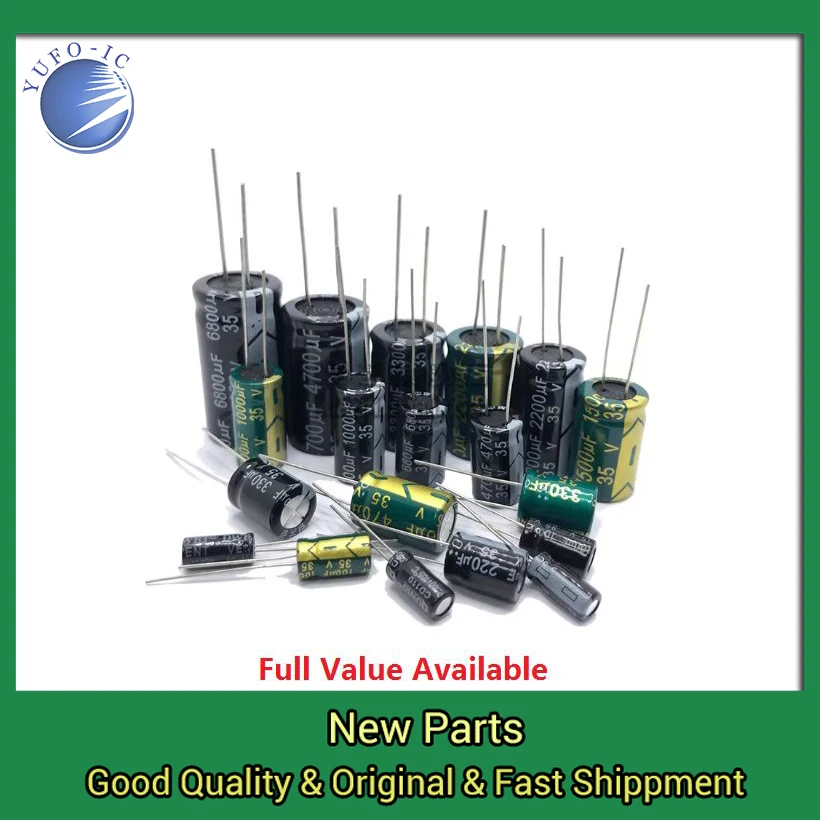 680UF 1000UF 47UF 1500UF 10UF 22UF 0.47UF 82UF Aluminum Electrolytic Capacitor 4V 10V 16V 25V 35V 470UF 100UF 220UF 330UF 470UF