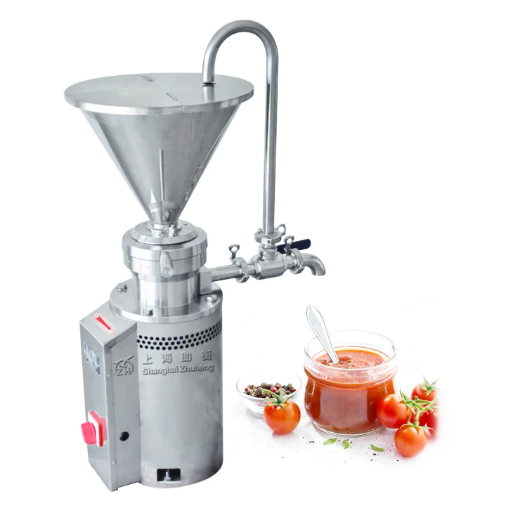 

Small Motor Cocoa Bean Grinder Colloid Mill Cacao Peanut Butter Cocoa Nibs Milling Machine Nuts Processing Different Capacity