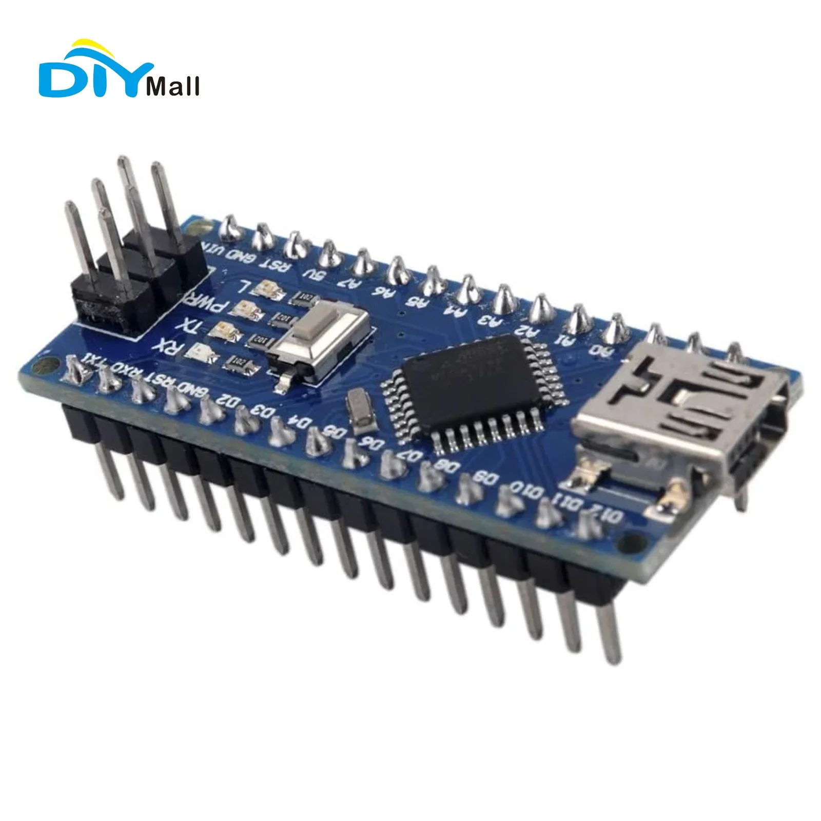 

Mini Nano V3.0 ATmega328P 5V 16MHZ Micro USB Controller Board CH340 Chip Compatible for Arduino