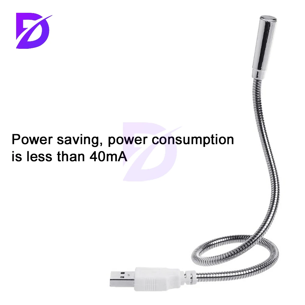 USB Soft Light Keyboard Light Night Light Adjustable Hose Plug and Play Suitable for PC Computer Desk