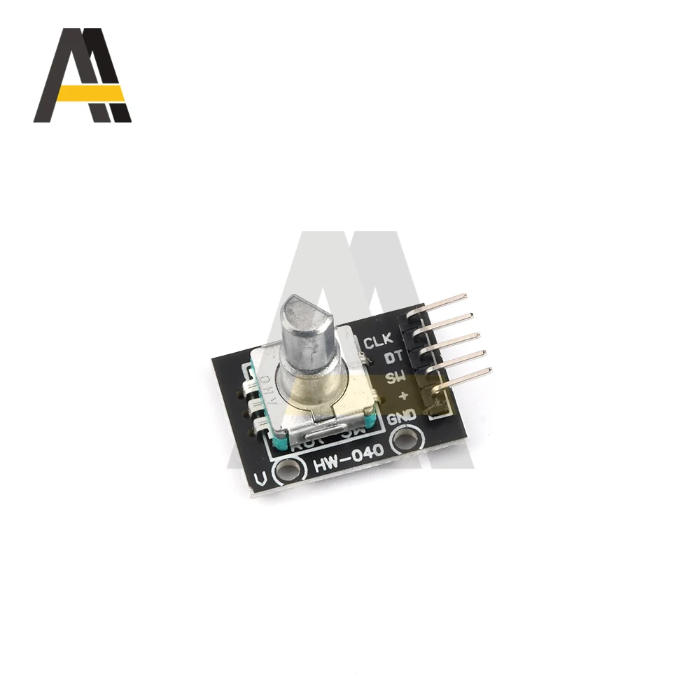 Módulo codificador rotatorio KY-040 de 360 grados, potenciómetro giratorio, módulo de perilla analógica de 6MM sin rosca con perillas para Arduino