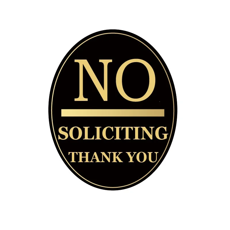 No Soliciting Sign Acrylic Reminder Sign No Soliciting Outdoor Entrance Door Waterproof Door Sign Please Do Not Disturb Privacy