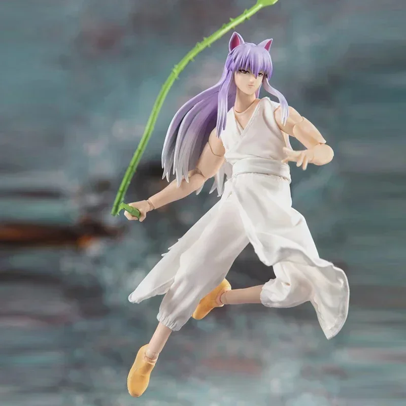 In Stock Dasin/Great Toys YuYu Hakusho Urameshi Yuusuke Yoko Kurama Jaganshi Hiei Kuwabara Kazuma SHF 1/12 PVC Action Figure