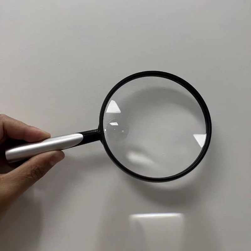 Loupe portative ultra-légère haute définition, diamètre 90/110 mm, grossissement 2,5/4x 3,5/4,5x