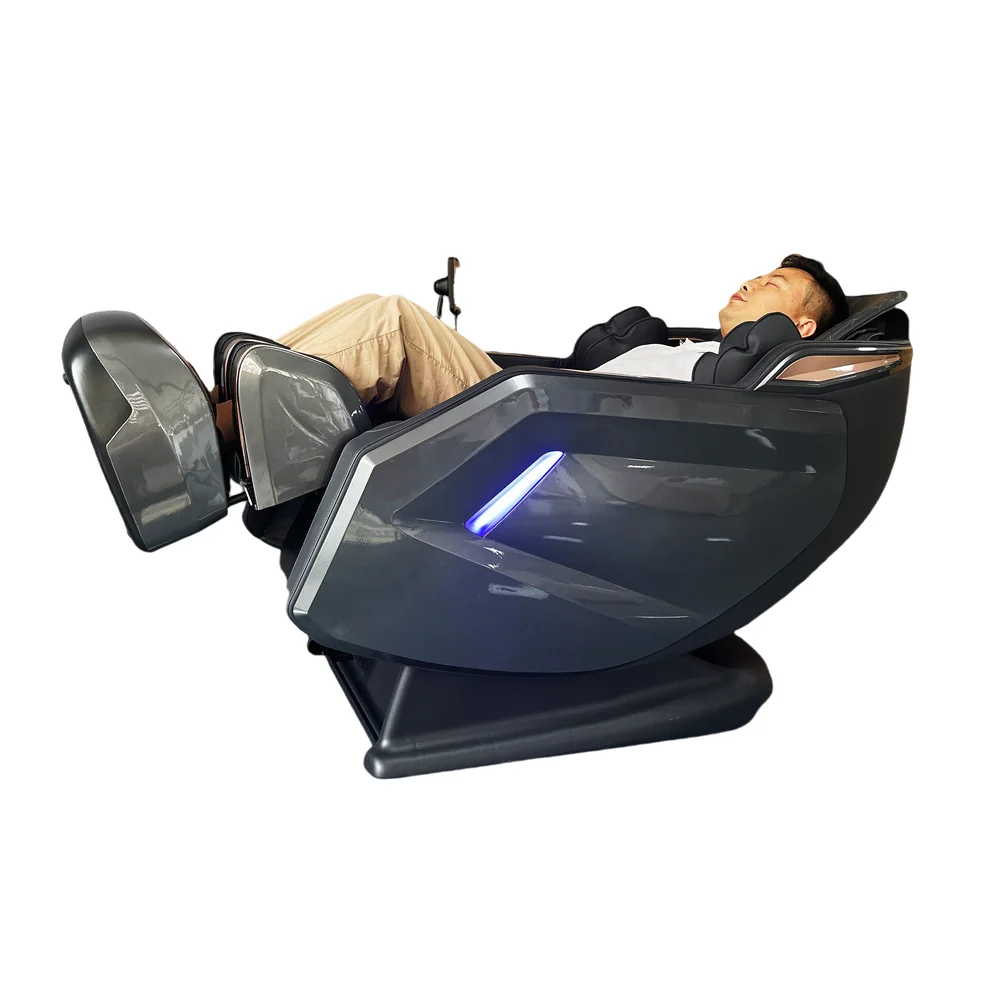

2024 Китай Лучшее Роскошное 2023 Высококачественное электрическое 4d 3d с нулевой гравитацией, массажное кресло для растяжки всего тела, массажер для всего тела, цена