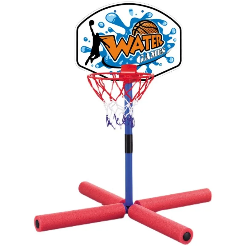 Water basketball hoop, football goal, 2-in-1 swimming pool, water polo basketball, water shooting toys