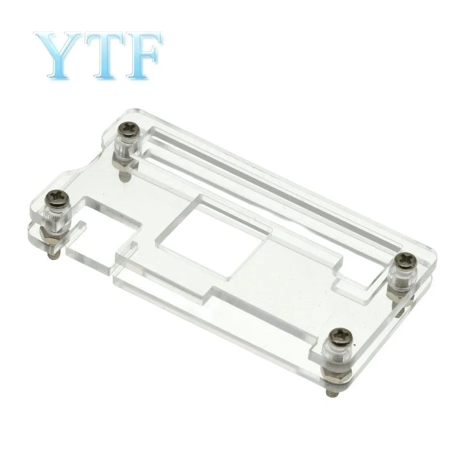 Vỏ Acrylic 3 Màu Hộp Vỏ Trong Suốt Màu Xanh Đen Acrylic Kèm Rõ Ràng Hộp Cho RPI Bằng Không Raspberry Pi Zero