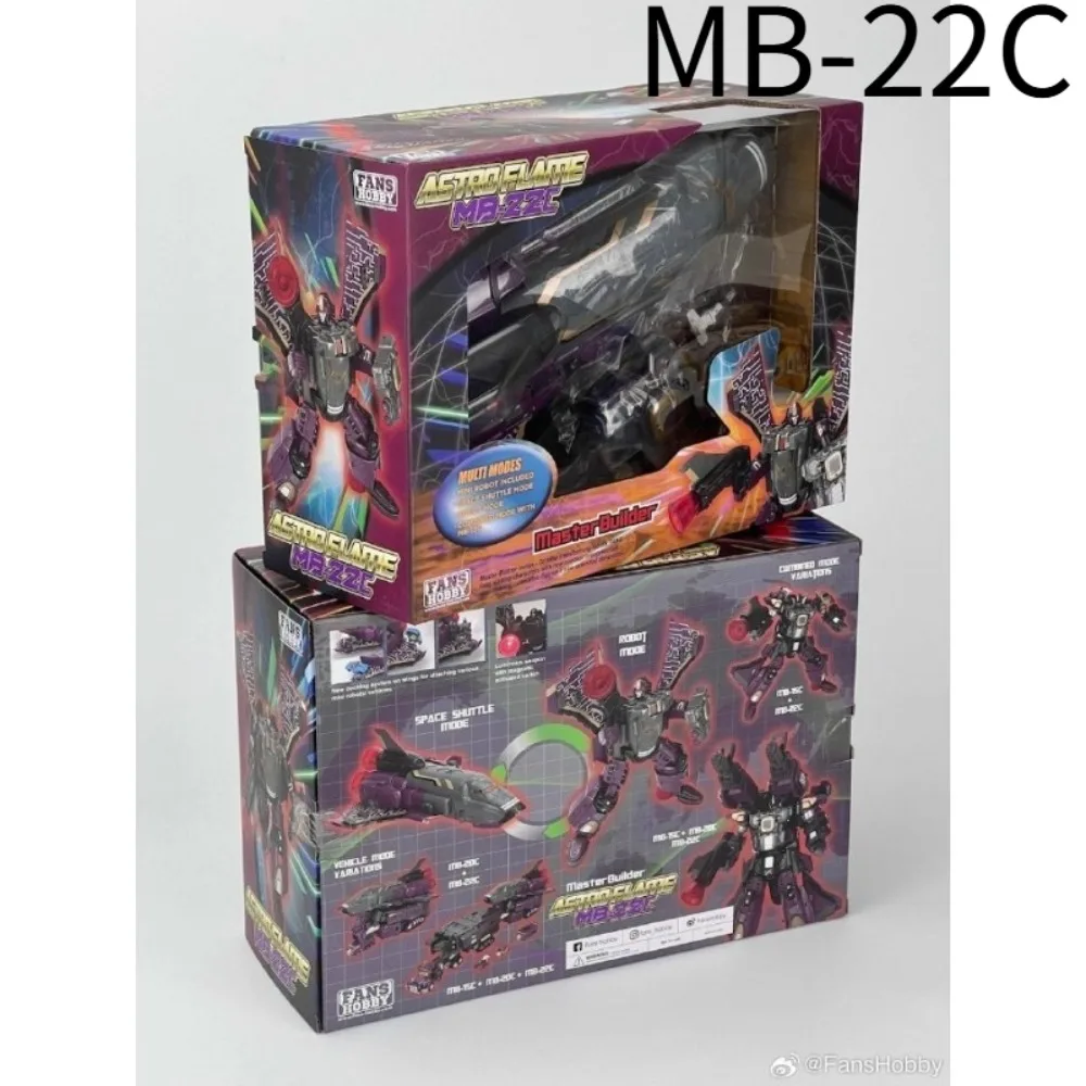 

Third party transformation toy FansHobby MB-22C ASTRO FLAME MB-15C combination