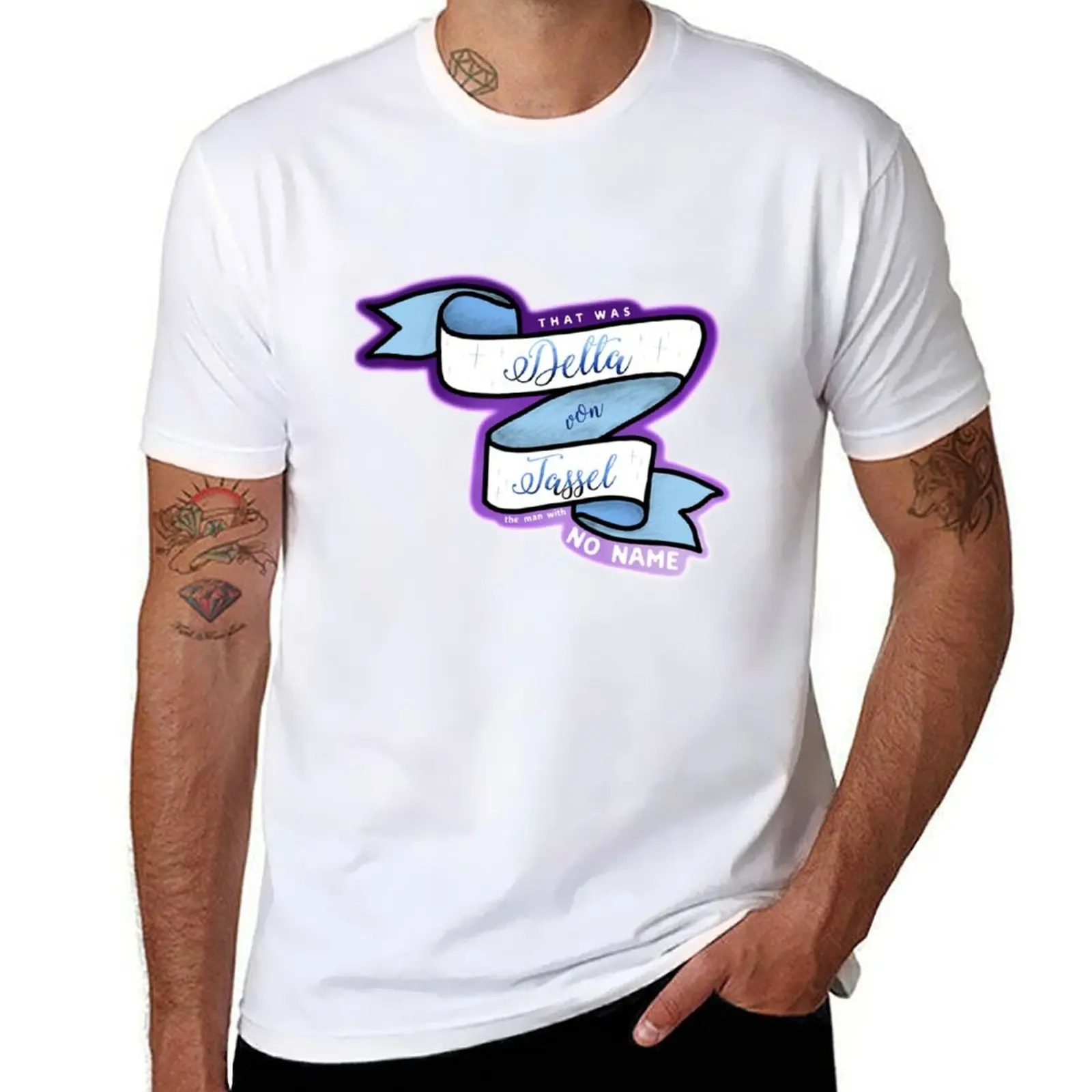 

Delta Von Tassel T-Shirt t shirts for man graphic vintage anime t shirts oversize T-Shirt