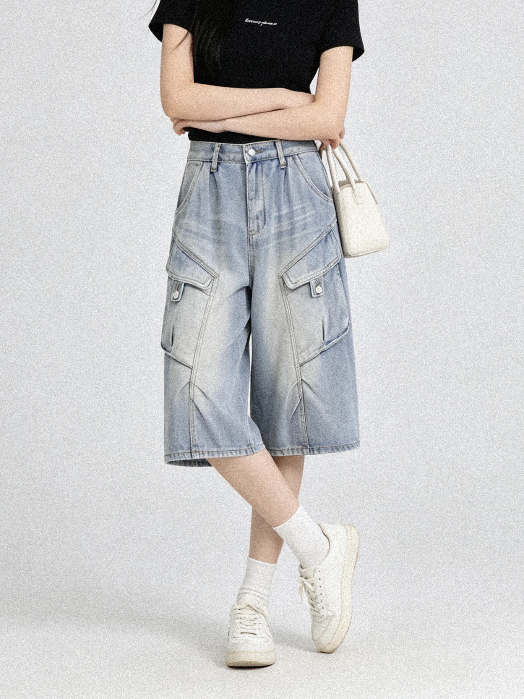 Low Waist Wide Leg Denim Jeans Korean Style Simple Skin-friendly Versatile Daily Commute Pants Autumn Anti-aging Quality Trou...