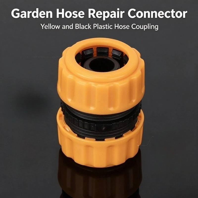 10Pcs Plastic 6 Size Water Hose Quick Connector, Snake Pipe Extension Repair Joint for Car Wash Spray Gun Hose Connection