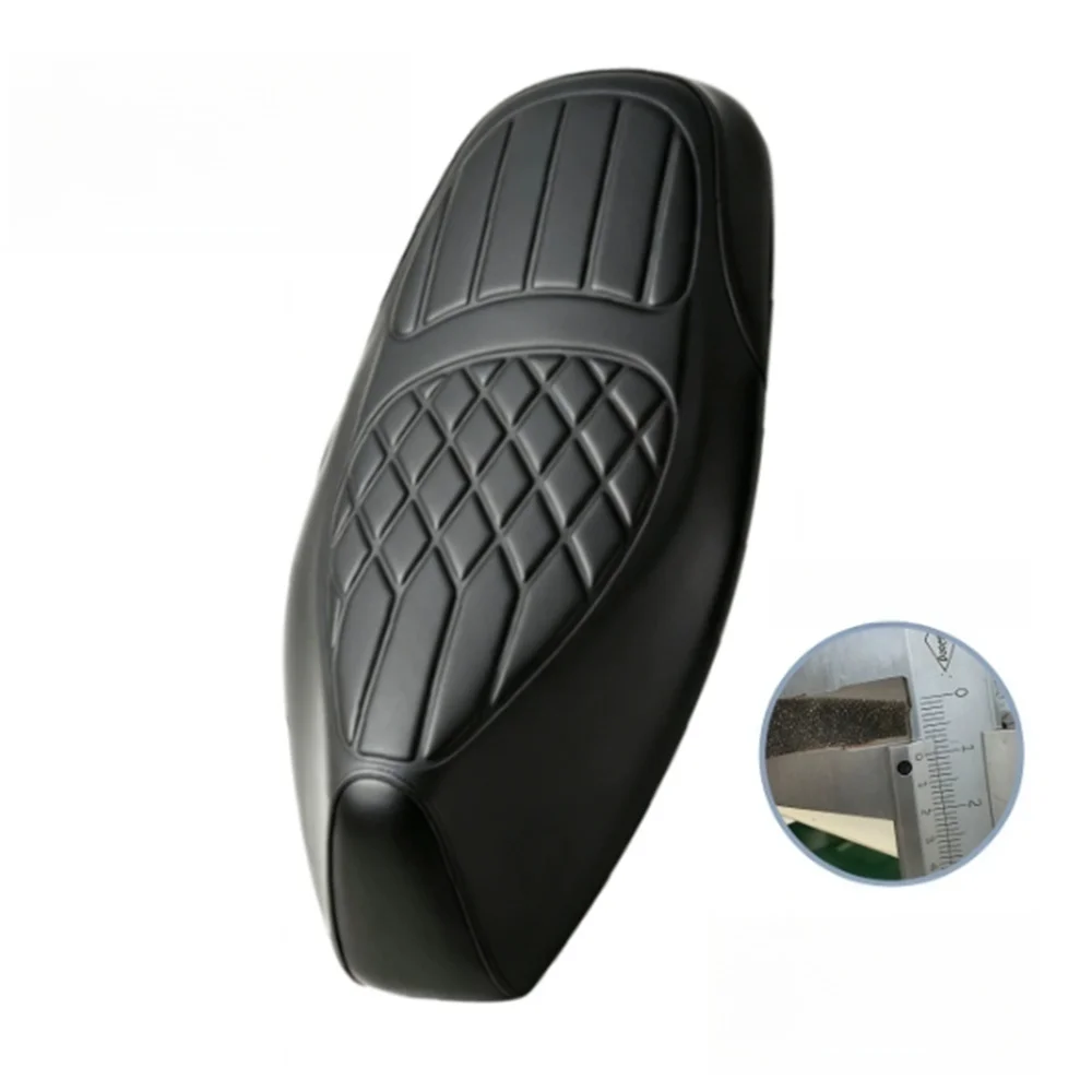 FOR SUZUKI UY125 UU125 Modified Front and Rear Shock Absorber Layer Diamond Leather Waterproof Seat Cushion Cover