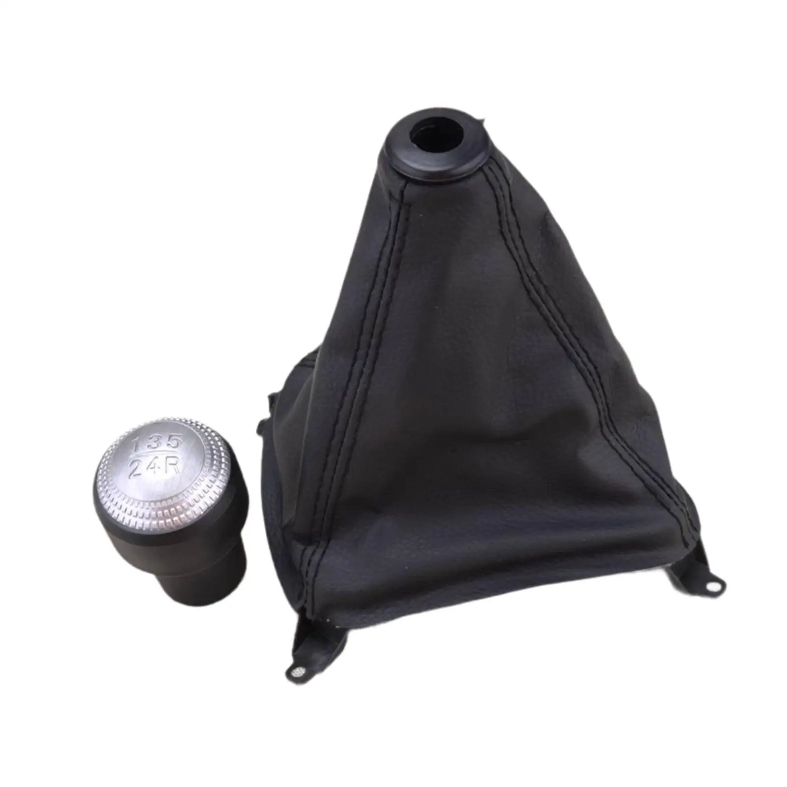 

Transmission Gear Shift Knob with Dust Cover 437112C100 846402E000 Maintenance Gaiter Replacement for Hyundai Getz 2002-2007