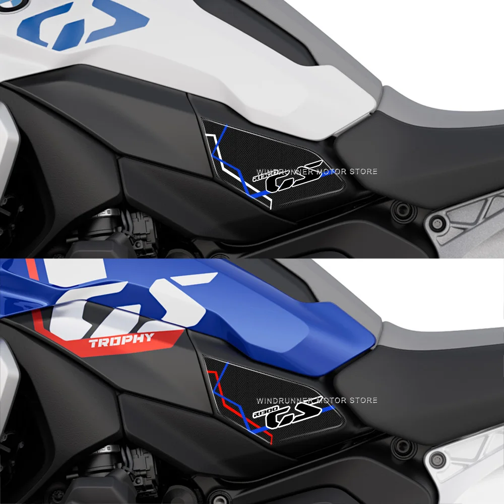 Stiker sepeda motor 2024 bantalan antiselip, stiker Resin epoksi 3D untuk BMW R1300GS R 1300GS