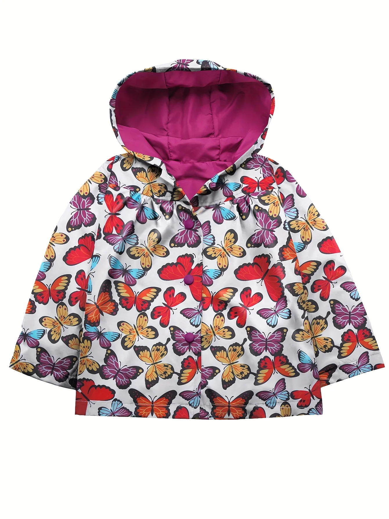Fashion New Baby Coat Hooded Jacket for Girl boys Children coat 1 2 3 4 5years old kids Outwear Outdoor Windproof and waterproof