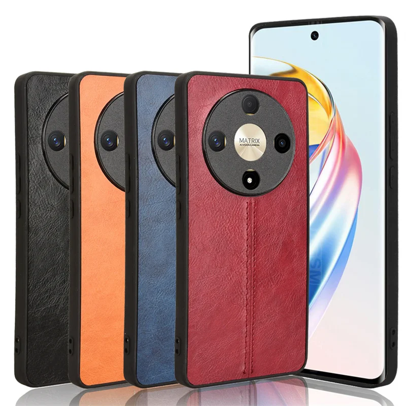 For Samsung Galaxy A25 5G Case Suture Soft Edge PU Leather Hard Phone Cover For Samsung A25 A 25 GalaxyA25 5G A256B Case 6.5