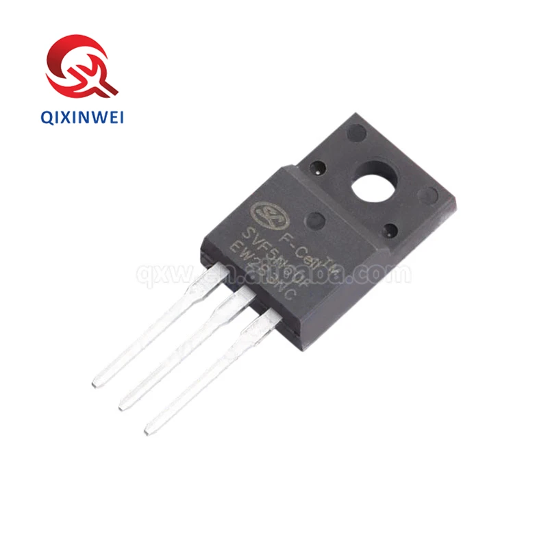 10 PCS/LOT Original Transistors SVF5N60F N Channel 600V 5A MOSFET SVF5N60F TO-220F-3