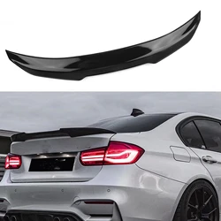 Rear Spoiler Wing For BMW 3 Series F30 2012-2018 F80 M3 2014-2020 Sedan 4 Door PSM Style Gloss Black Car Trunk Lid Splitter Lip