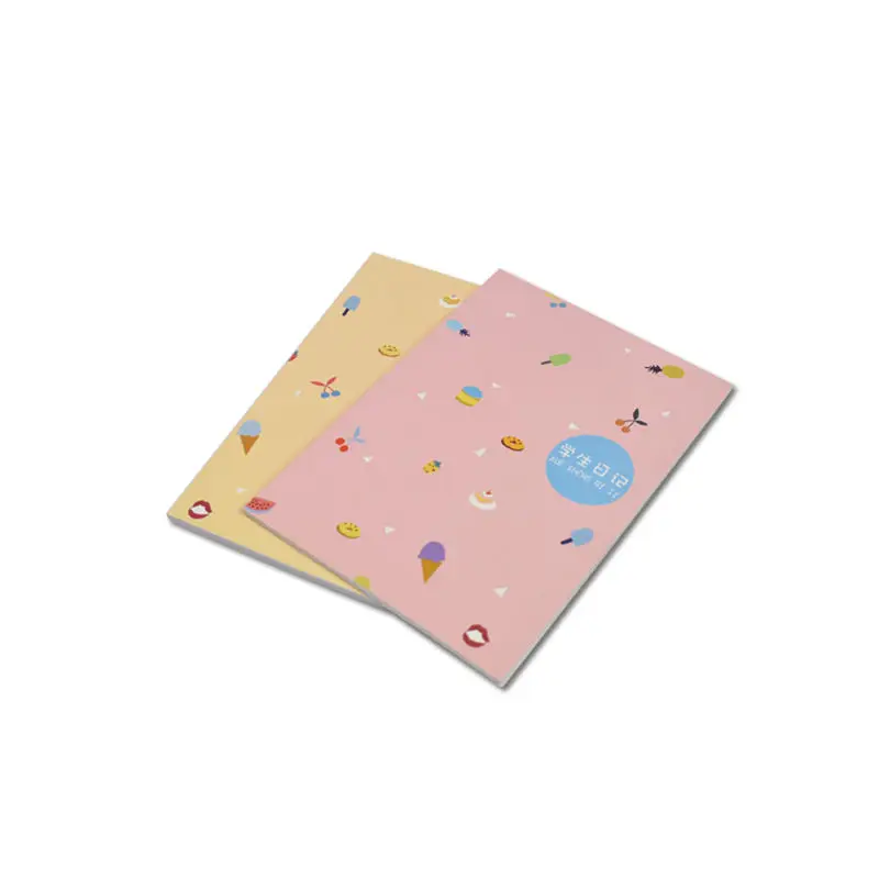 Wholesale 50 page paper Books A5 Notebook soft cover with lovely printing