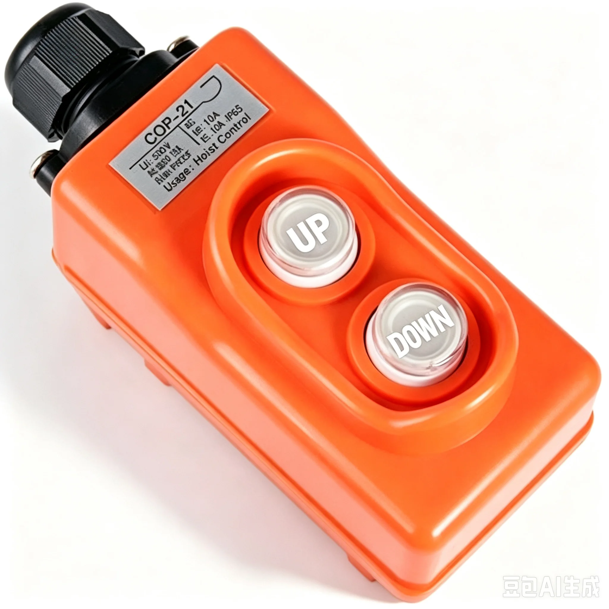 Crane lifting handle up and down electric hoist COB-61 driving control switch button box crane