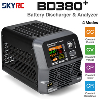 SkyRC BD380+ Battery Discharger Analyzer 380W 40A 40V Four Modes CC/CP/CR/CV Battery Burst PowerBoosted Designed for RC Models