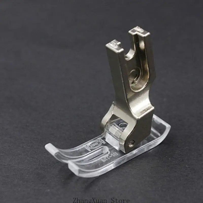 Industrielle Nähmaschine Presser Klarer Kunststoff Metall Nähfuß zum Quilten 3XUF – Detail 4