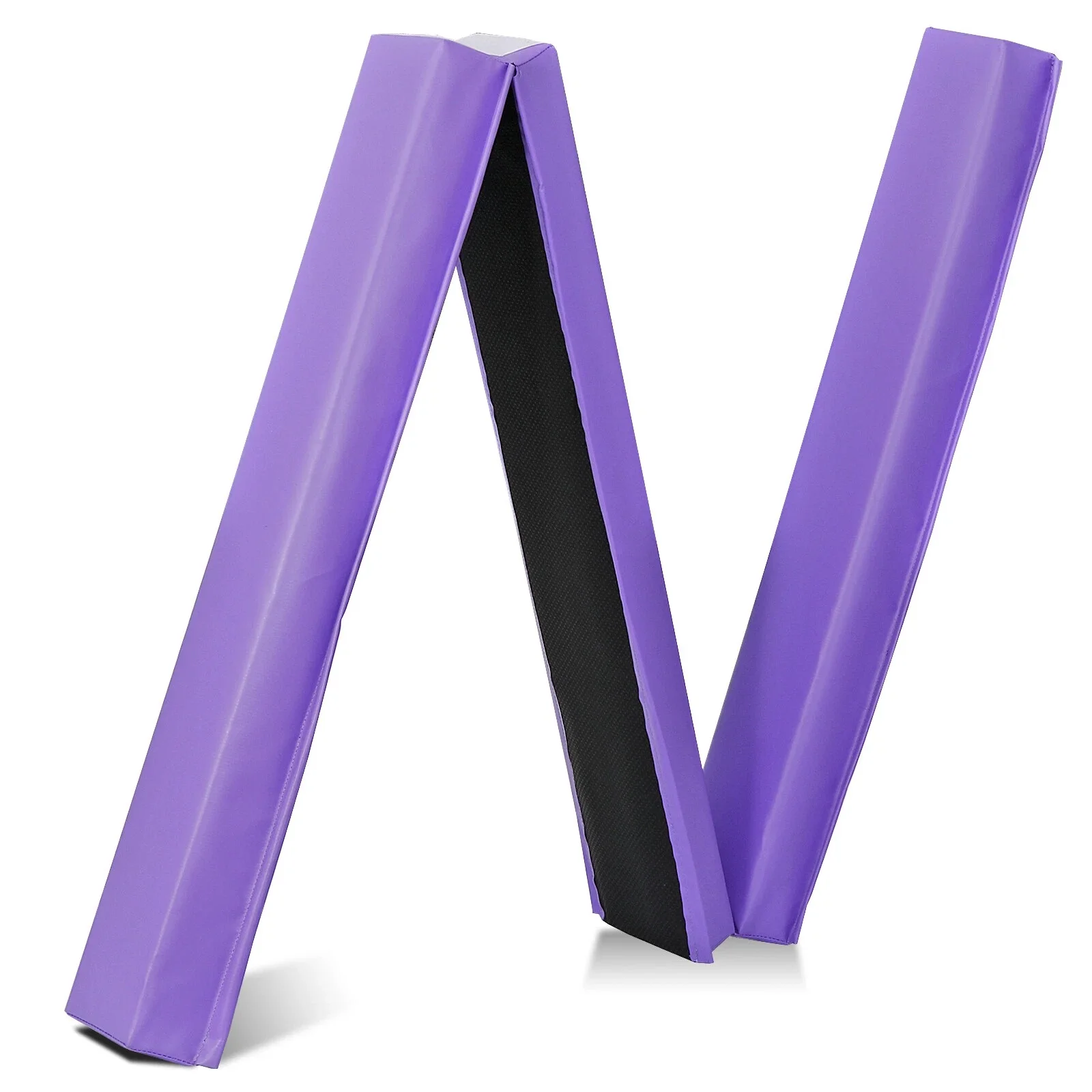9ft Tri-Fold Balance Beam Gymnastics Training Equipment Home Indoor purple