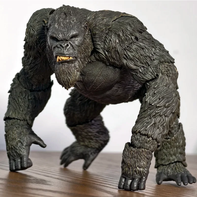 ในสต็อก 16 ซม.Pvc Hiya ประณีต Basic Series King Kong Godzila และ Kong New Empire Kong อะนิเมะ Action Figure ของเล่น