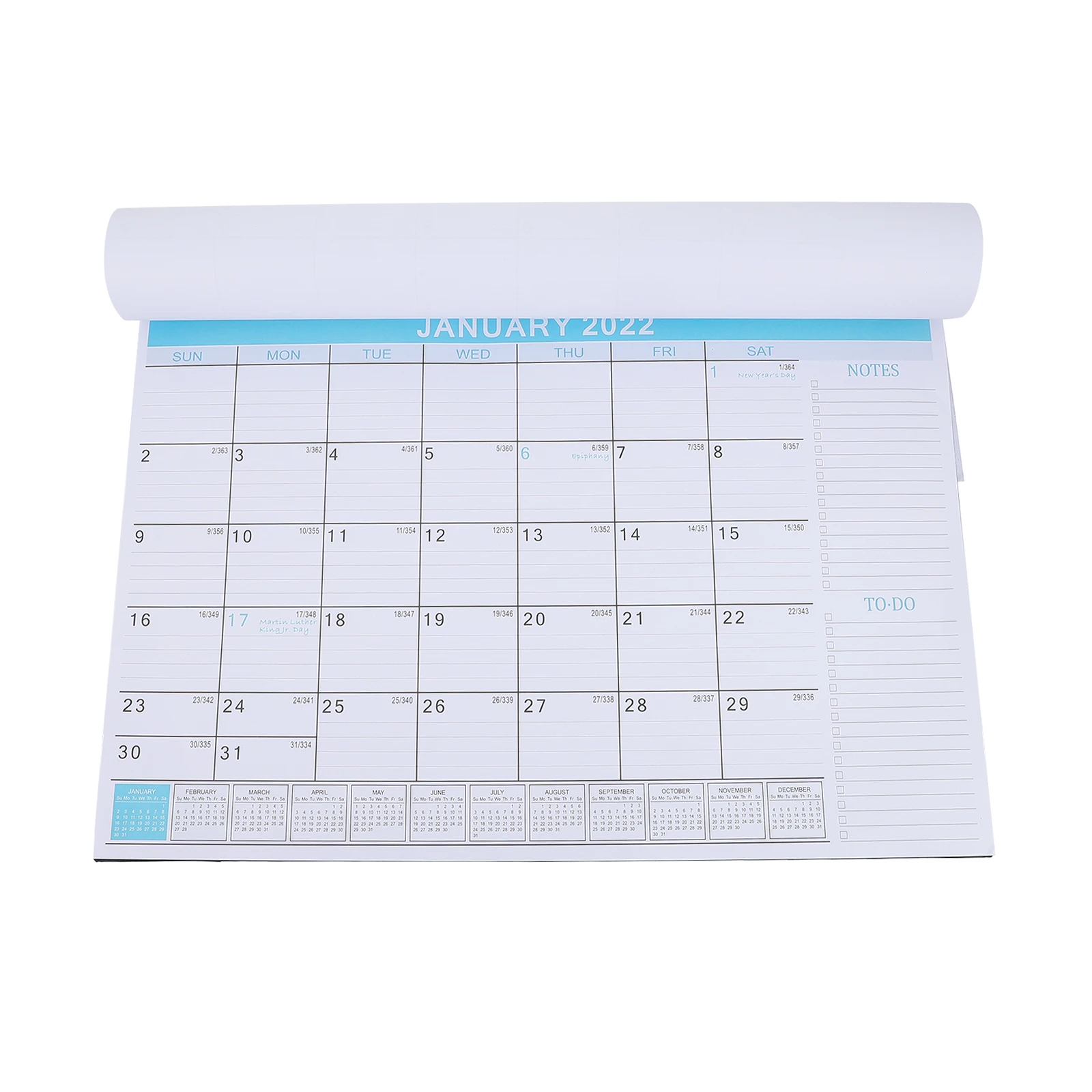 

Calendar Notepad 2022 Office Use Schedule Multifunctional Wall Household Hanging Large
