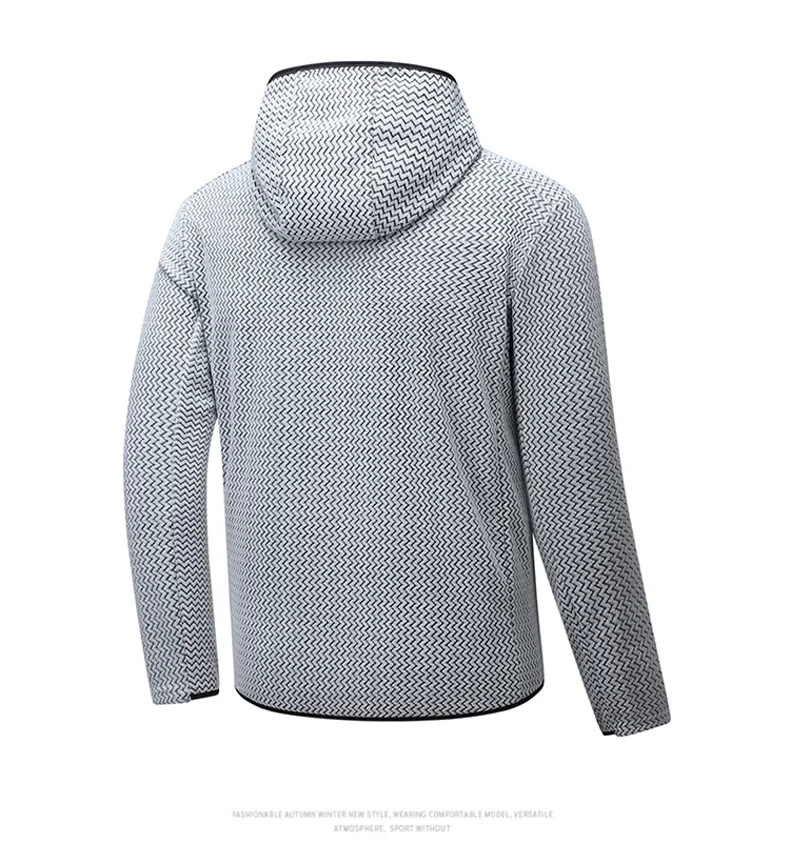 Neue Herren-Wanderjacken Outdoor-Camping-Fleecejacken mit Reißverschlusstaschen Taktische Arbeitsjacken Überzieherjacken – Detail 3