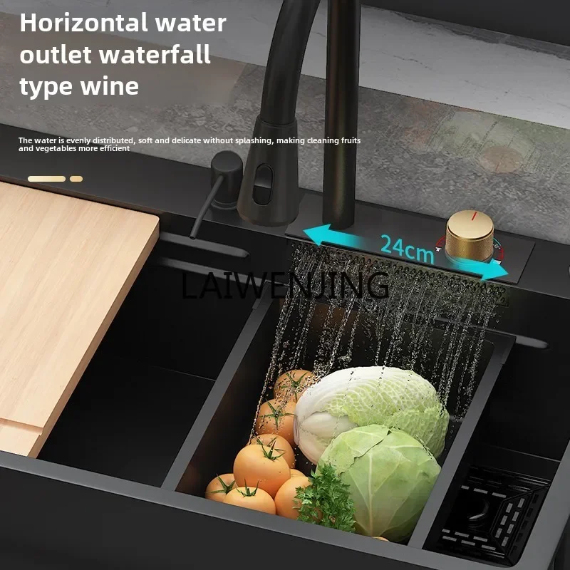 SGF vegetable basin, kitchen sink with bracket, floor-to-ceiling dishwasher integrated