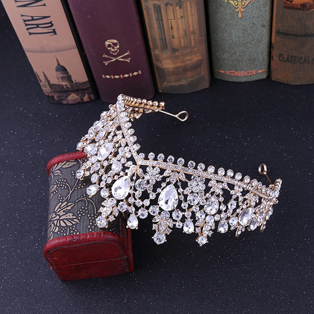 

Hair Accessory for Women Rhinestone Crown Headbands Bridal Accessories Headpiece
