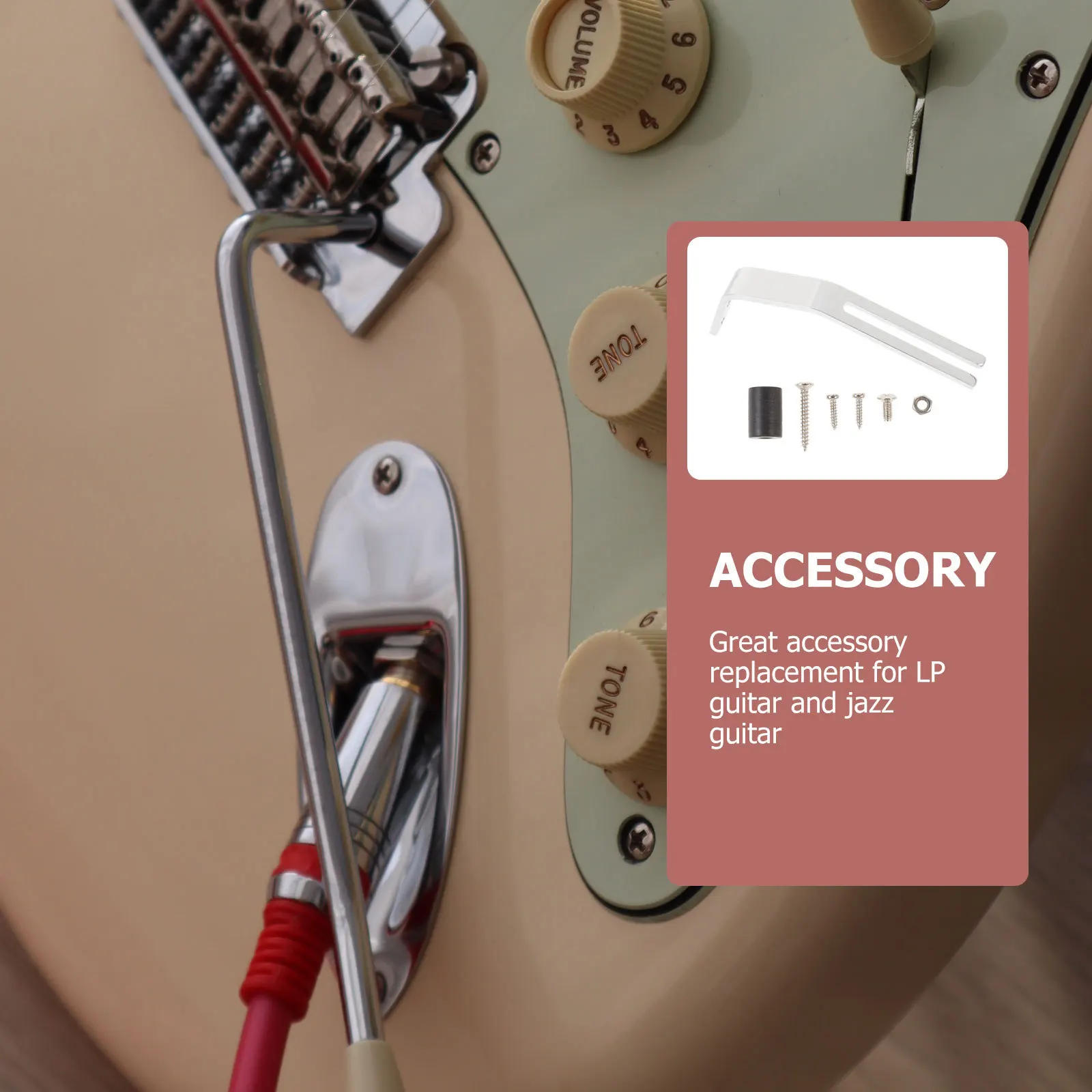 

1Pcs Guitar Pickguard Mounting Bracket Set Durable Iron Copper Scratch Plate Replacement for Jazz Electric Guitar Parts