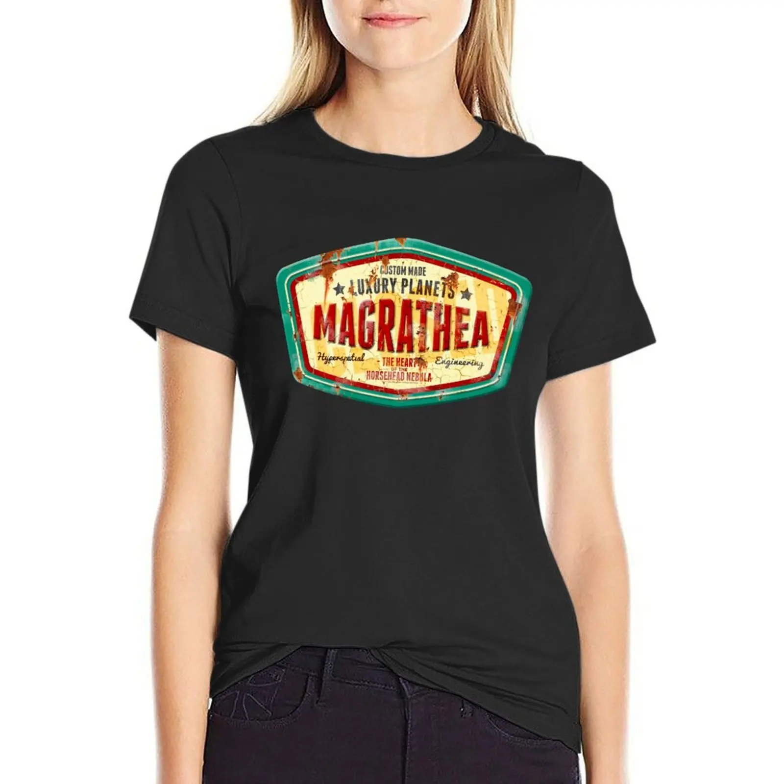 

Magrathea - Custom Luxury Planets T-Shirt anime clothes Short sleeve tee shirts graphic tees Woman T-shirts