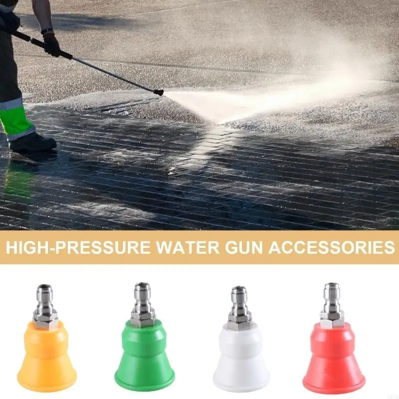

High Pressure Washer Hose Adapter Splash Proof Quick Connector Convert Tool