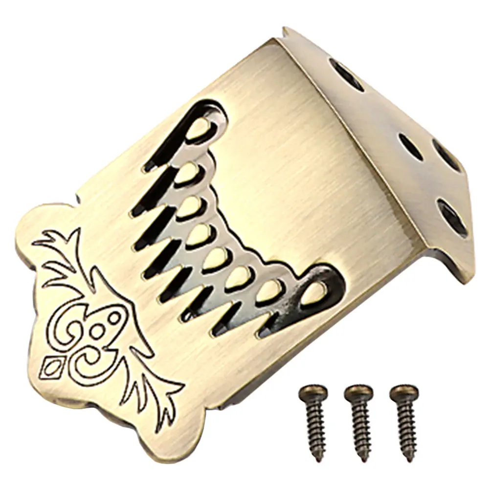 

Bronze Mandolin Tailpiece Alloy Durable Metal Parts Mandolin String Accessory Musical Instrument Accessories