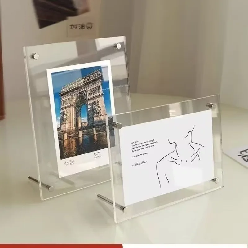 Transparent Acrylic Frame Box for Picture Display