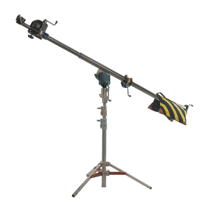 crank, heavy-duty ceiling light rack, boom, photographic light bracket, bold inclined boom K frame