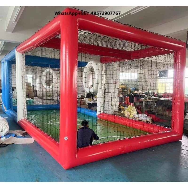 Outdoor Commercial Activity or Exhibition Event Soccer Cage Inflatable Obstacle Avoidance with Arena