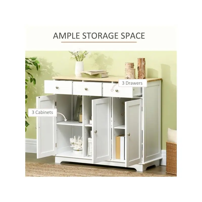 Organizer per armadio da cucina con ripiani e ante per uso domestico