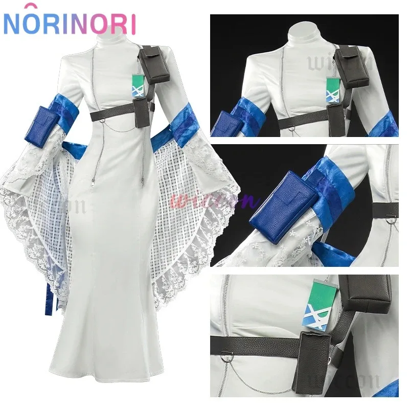 CyGame NIKKE：The Goddess of Victory Arcana Cosplay Costume Game Cosplay Girl Sexy Dress Wig Set Halloween Party Outfit for Women