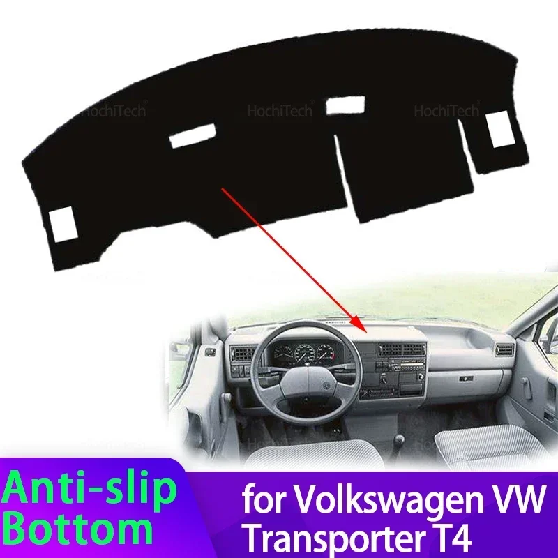 

Чехол на приборную панель, коврик, накидка, одеяло для Volkswagen VW Transporter T4 EuroVan Vanagon Caravelle 1990-2004 гг.