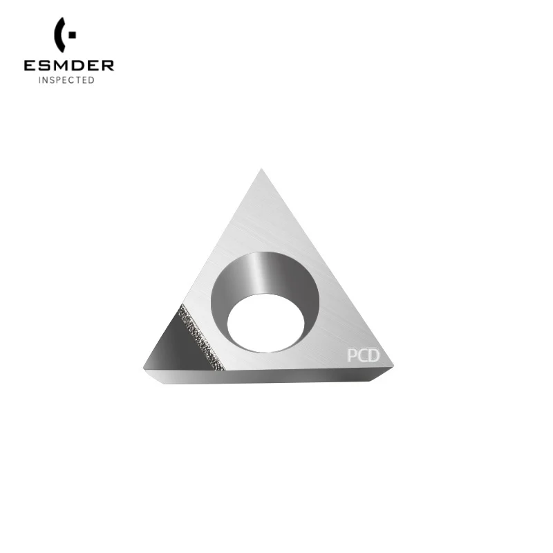 

Глянцевый токарный инструмент, 1 шт. TBGT 060102/04/08 TPGT080202/04/08 090202/04/08 110302/04/08 PCD, токарное лезвие, треугольник