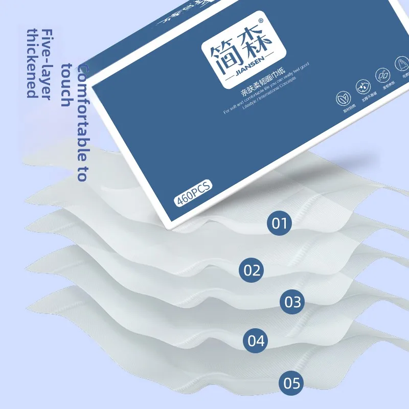 

0 eets Large Pa Tissue Paper Handkerchiefs Toilet Paper Whole Box Economical Purchase Chinese Made Unscented