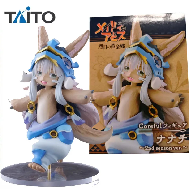 

TAITO оригинальные Coreful Made in Abyss Nanachi 2-й сезон аниме фигурки игрушки для детей подарки Коллекционная модель украшения