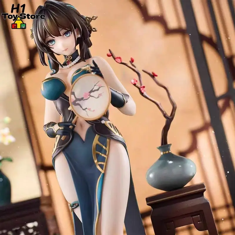 

Honkai Star Rail Ruan Mei Figure Chinese Style Cheongsam Anime Girl Statue Desktop Chassis Decor Collectible Model Toy Ornament